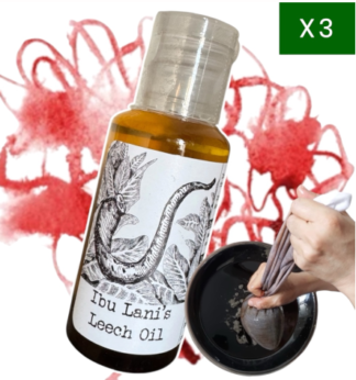 Ibu lani leech oil for manhood massage